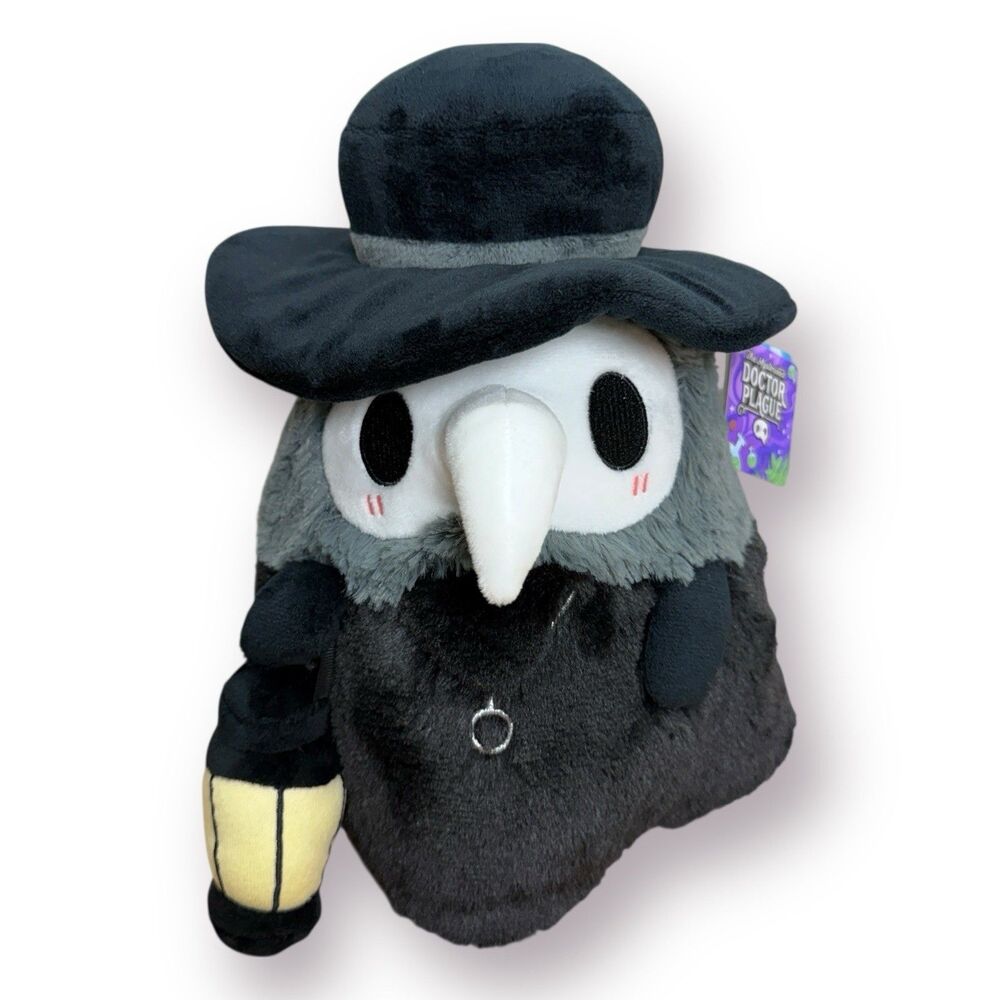 Squishable Plague Doctor Plush Mini 10” Stuffed Animal Glow In The Dark NEW TAGS